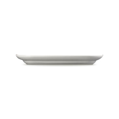 Bandeja Rectangular 36 cm Meringue-Fuentes