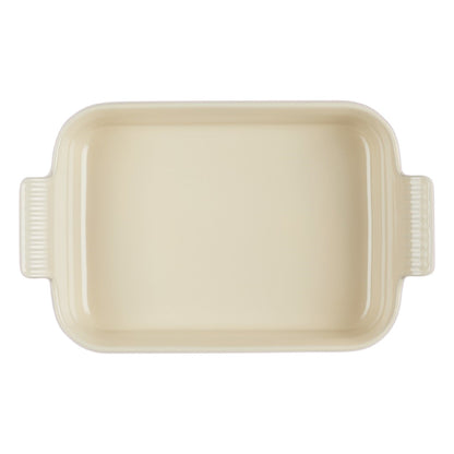 Fuente Rectangular Heritage Shell Pink 26 Cm Le Creuset2#Rosado