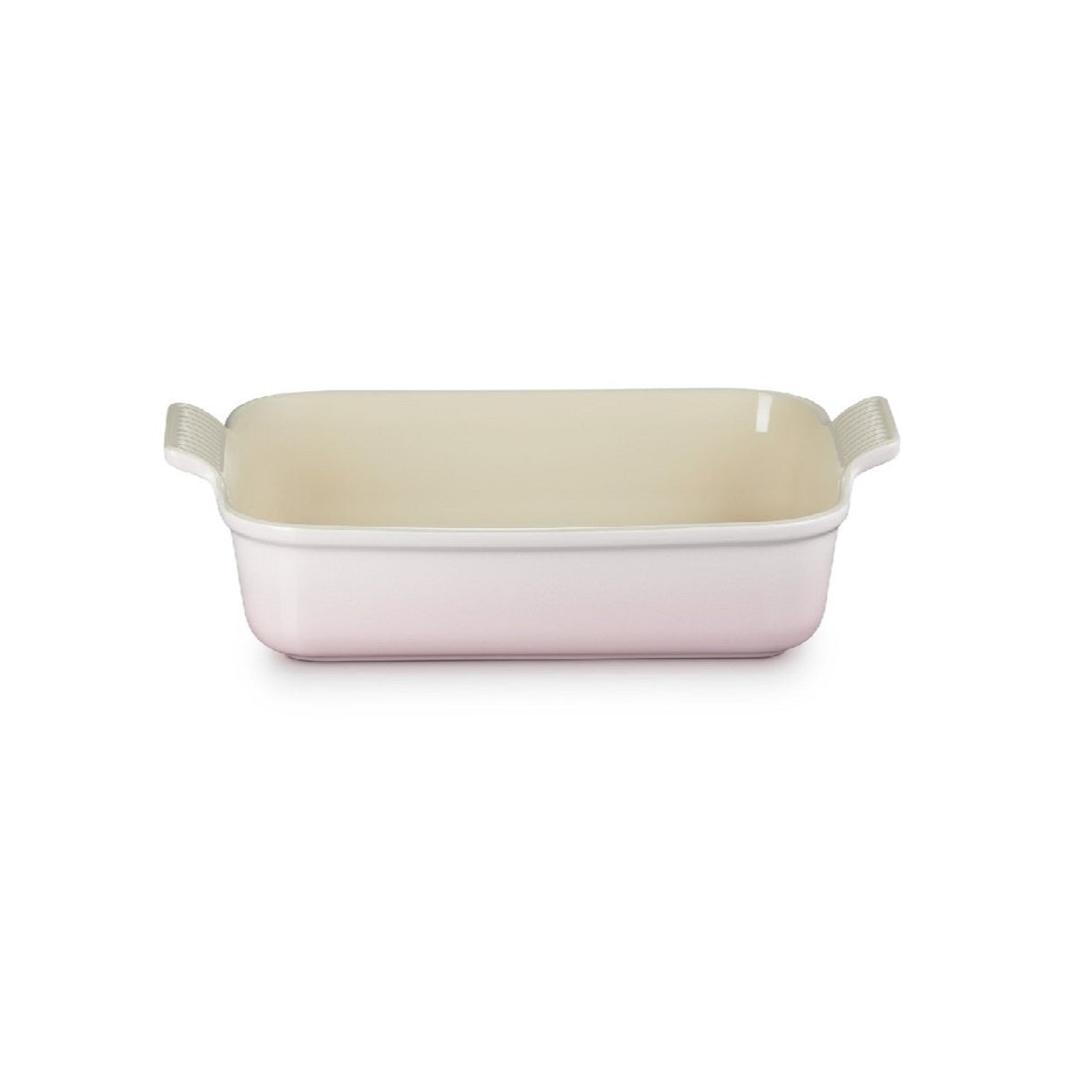 Fuente Rectangular Heritage Shell Pink 32 Cm Le Creuset
