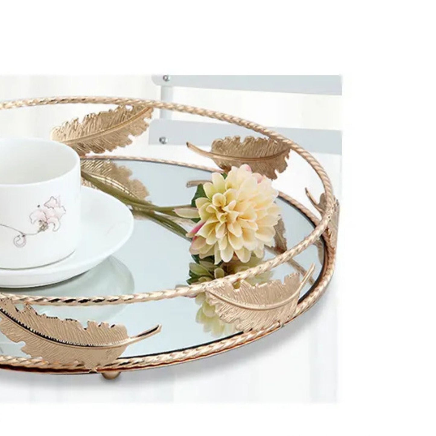 Bandeja Hojas Doradas Bohemik4#Dorado