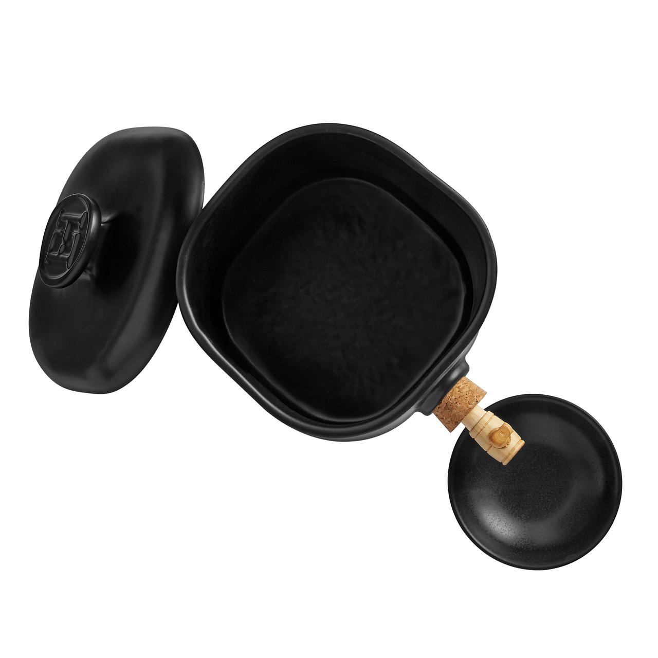 Barril Para Vinagre Negro Emile Henry2#Negro