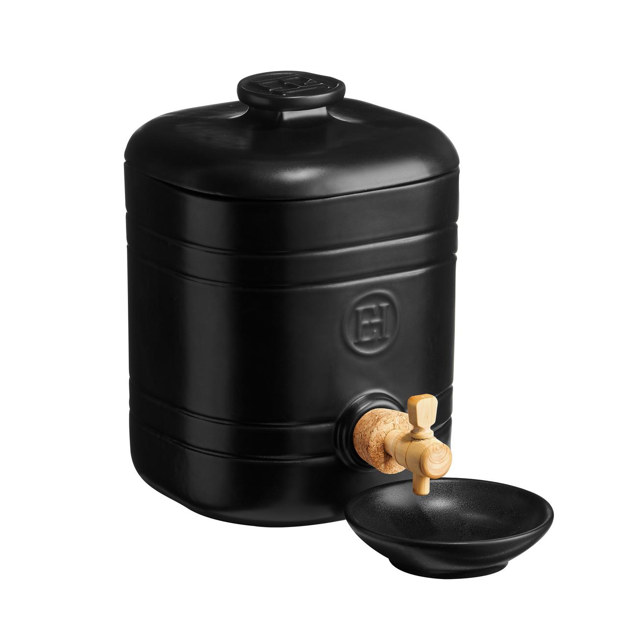 Barril Para Vinagre Negro Emile Henry1#Negro