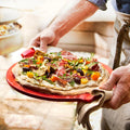 Base de Piedra Lisa Para Pizza 40 Cm Rojo Emile Henry2#Rojo