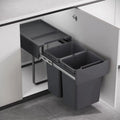 Basurero 2x20 L para puerta 400 mm1#undefined