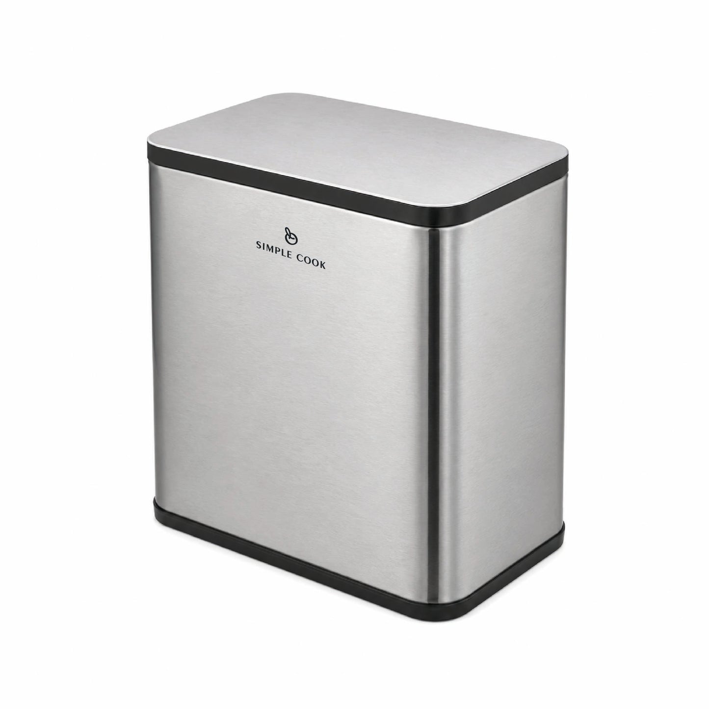 Basurero Antihuellas 5 Lts Simple Cook-Basureros