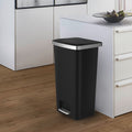 Basurero Apilable Negro 45 Lts EKO