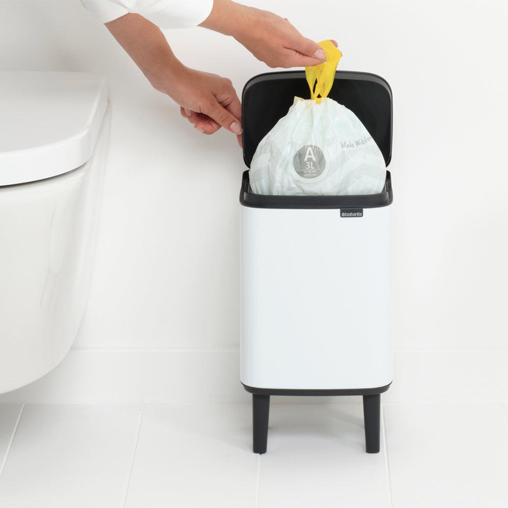 Basurero Bo Touch Hi 4 Lts Brabantia3#Blanco