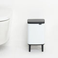 Basurero Bo Touch Hi 4 Lts Brabantia1#Blanco
