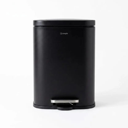 Basurero Cocina Livorno 12Lt Pedal Acero Inox Simplit-Basureros
