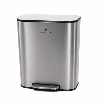 Basurero con Pedal 12 Lts Simple Cook-Basureros