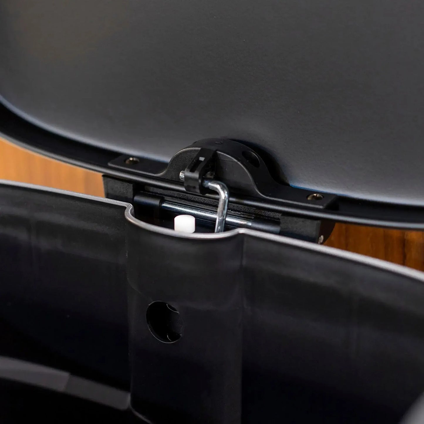 Basurero Con Pedal Negro Mate 30 Lts Simple Cook