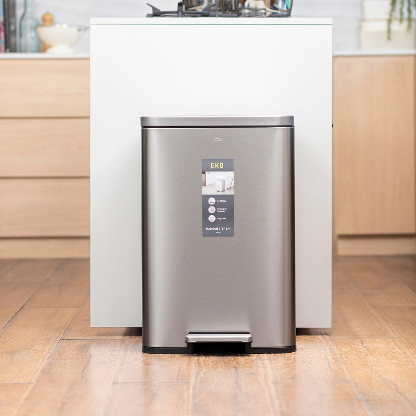 Basurero Madison Pedal 50 Lts EKO