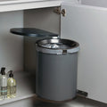 Basurero Mullboy 30L Para Puerta 450 mm Antracita-Basureros