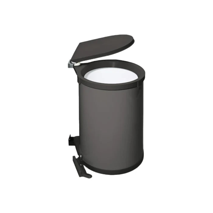 Basurero Mullboy 30L Para Puerta 450 mm Antracita-Basureros