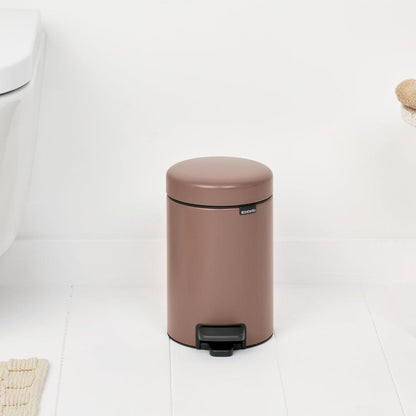 Basurero Pedal NewIcon 3 L Brabantia3#Gris Oscuro