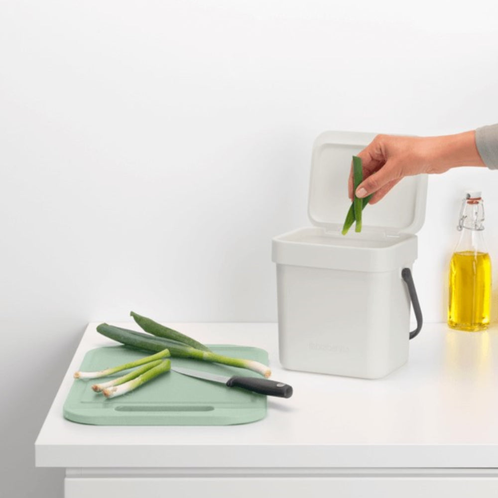 Basurero Sort & Go 3 Lts Brabantia4#Blanco