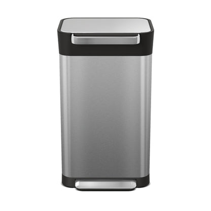 Basurero Titan Acero Inoxidable 30 Lt 1 Unidad Joseph Joseph