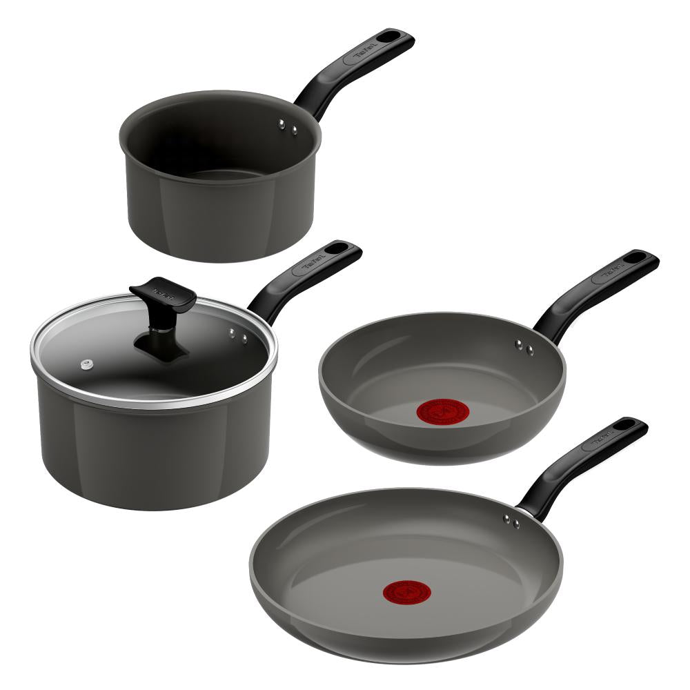Bateria De Cocina Ceramica Change 5 PCS Tefal3#Gris
