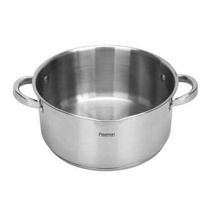 Bateria de Ollas Federica 8 Pzs Fissman3#Acero