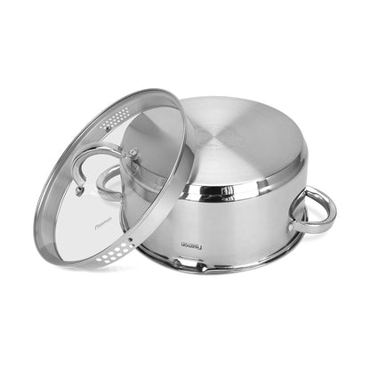 Bateria de Ollas Federica 8 Pzs Fissman6#Acero