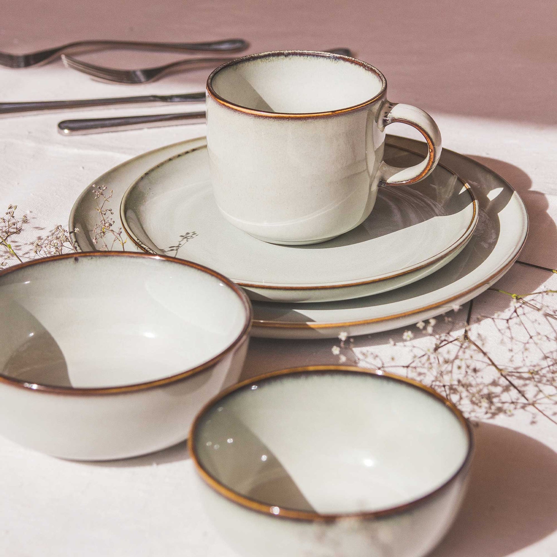 30 Piezas Jumbo Juego De Loza 16 Piezas Loza En Ceramica Juego De