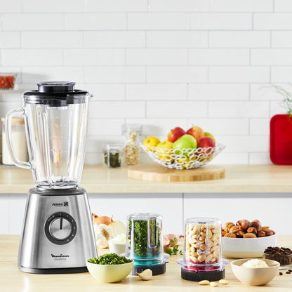 Licuadora Blendforce 5V + Pulse 800W Moulinex3#Plata