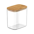 Contenedor Hermético Rectangular Bambú Keep 1.5 Lts Ou2#Sin color