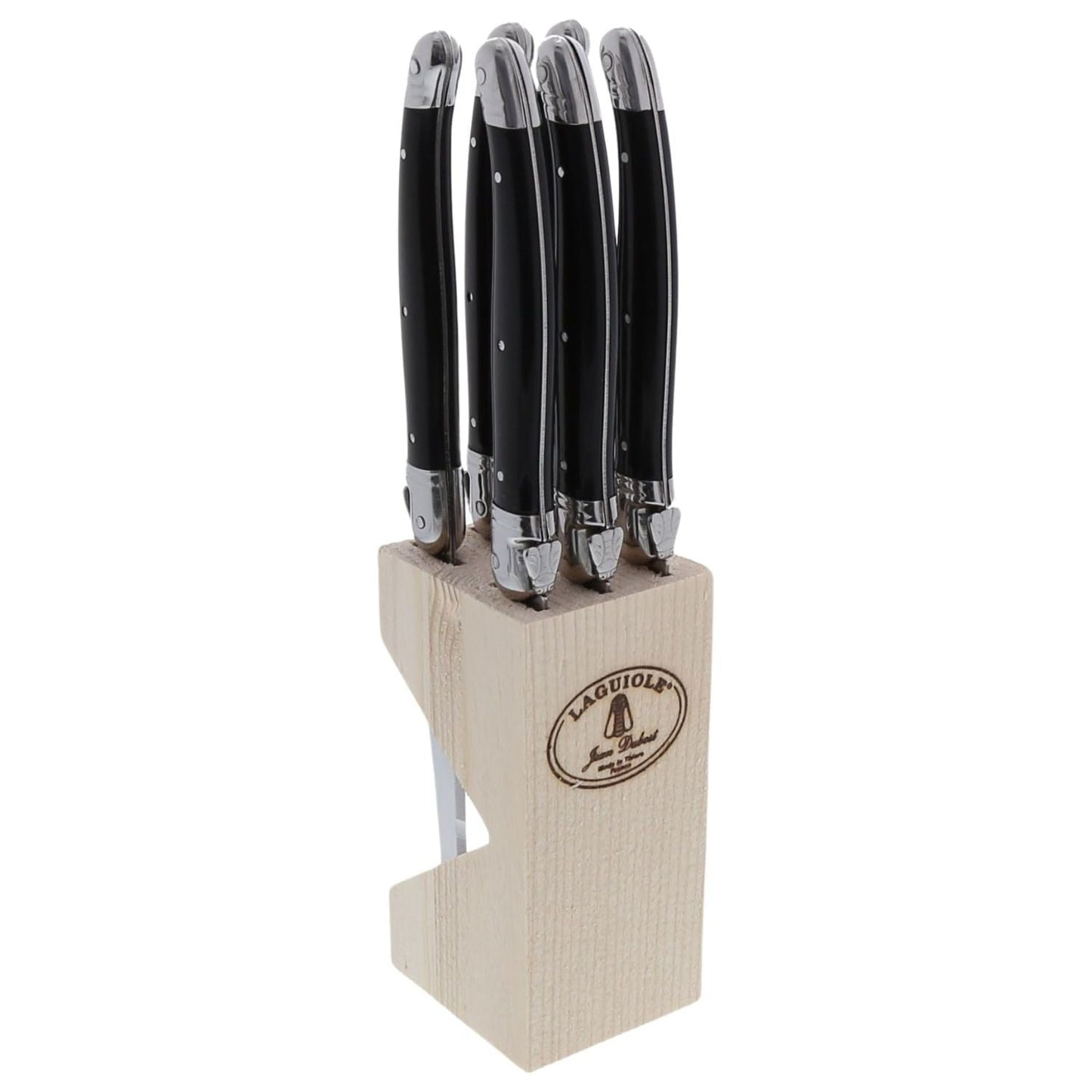 Bloque 6 Cuchillos Laguiole Jean Dubost-Cuchillos