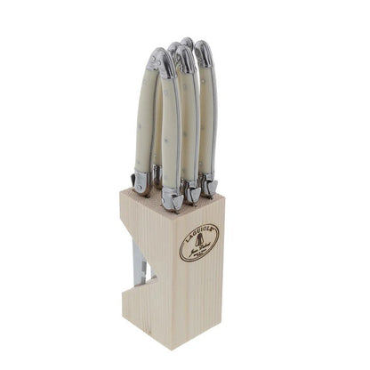 Bloque 6 Cuchillos Laguiole Jean Dubost-Cuchillos