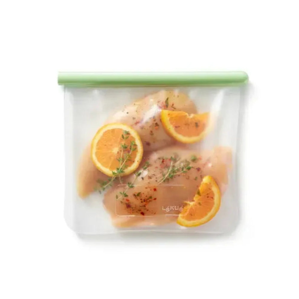 Bolsa reutilizable plana M Lekue1#transparente