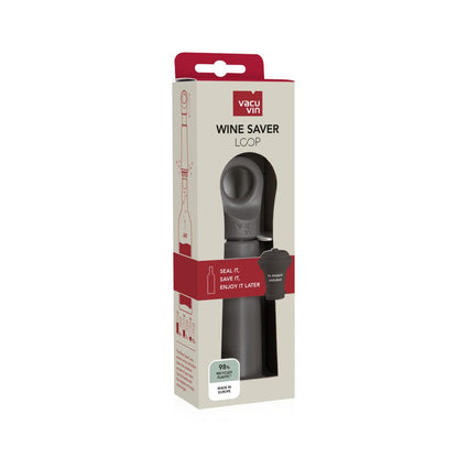Bomba y Tapón de Vacío Loop para Vino Vacuvin11#Arena
