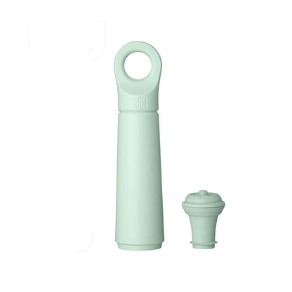 Bomba y Tapón de Vacío Loop para Vino Vacuvin12#Jade / Jade
