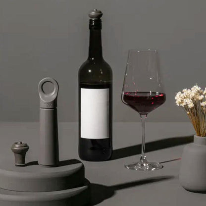 Bomba y Tapón de Vacío Loop para Vino Vacuvin10#Arena