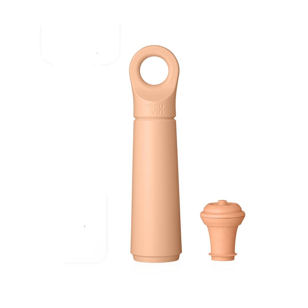 Bomba y Tapón de Vacío Loop para Vino Vacuvin2#Rosa / Rosa