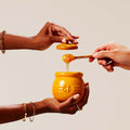 Bote Miel Con Espatula Nectar Le Creuset1#Amarillo