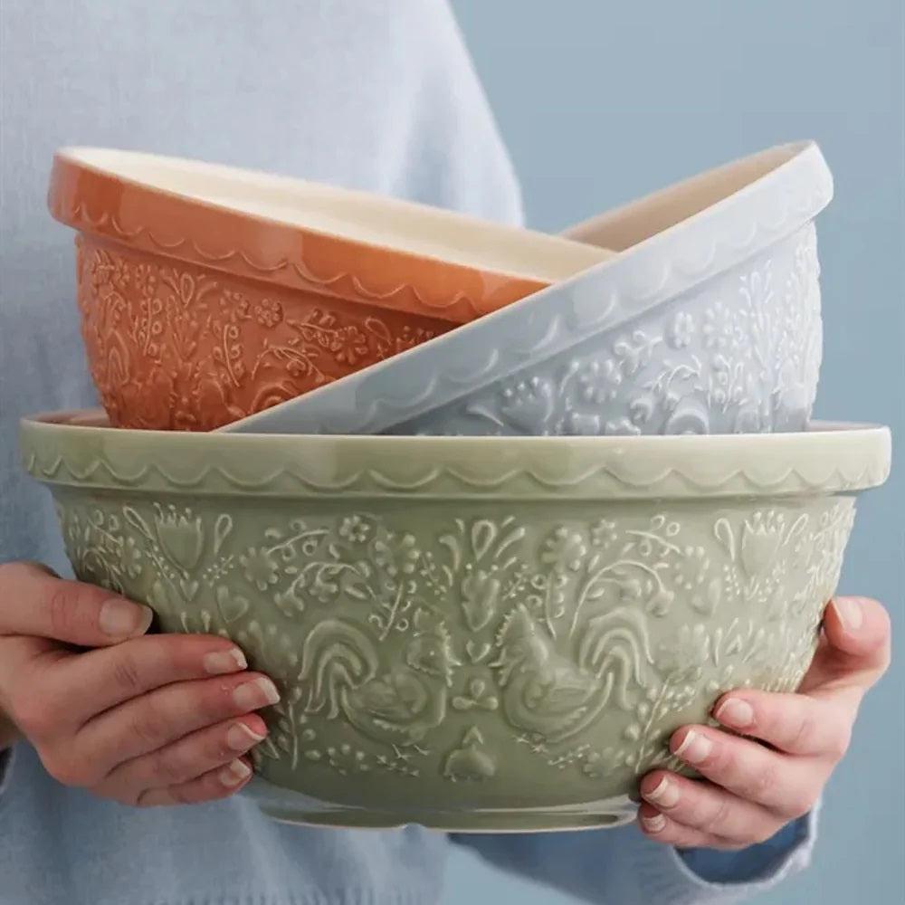 Bowl Home to Roost Verde 29cms Mason Cash4#Verde Pálido