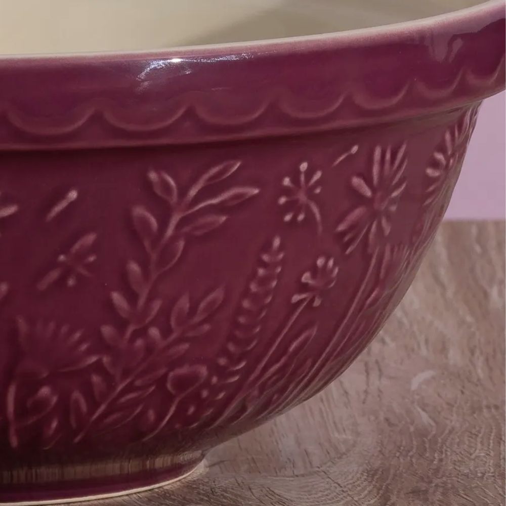 Bowl In The Meadow Margaritas Mason Cash1#Púrpura