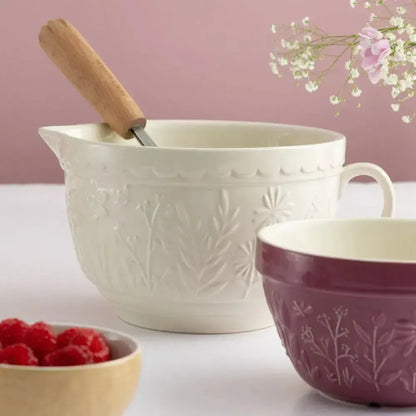 Bowl In The Meadow Mezclador Crema 19cms Mason Cash-Bowls