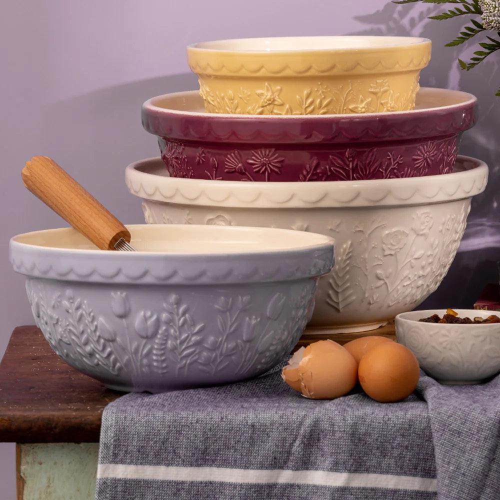 Bowl In The Meadow Tulipanes Lilas 24cms Mason Cash3#Púrpura