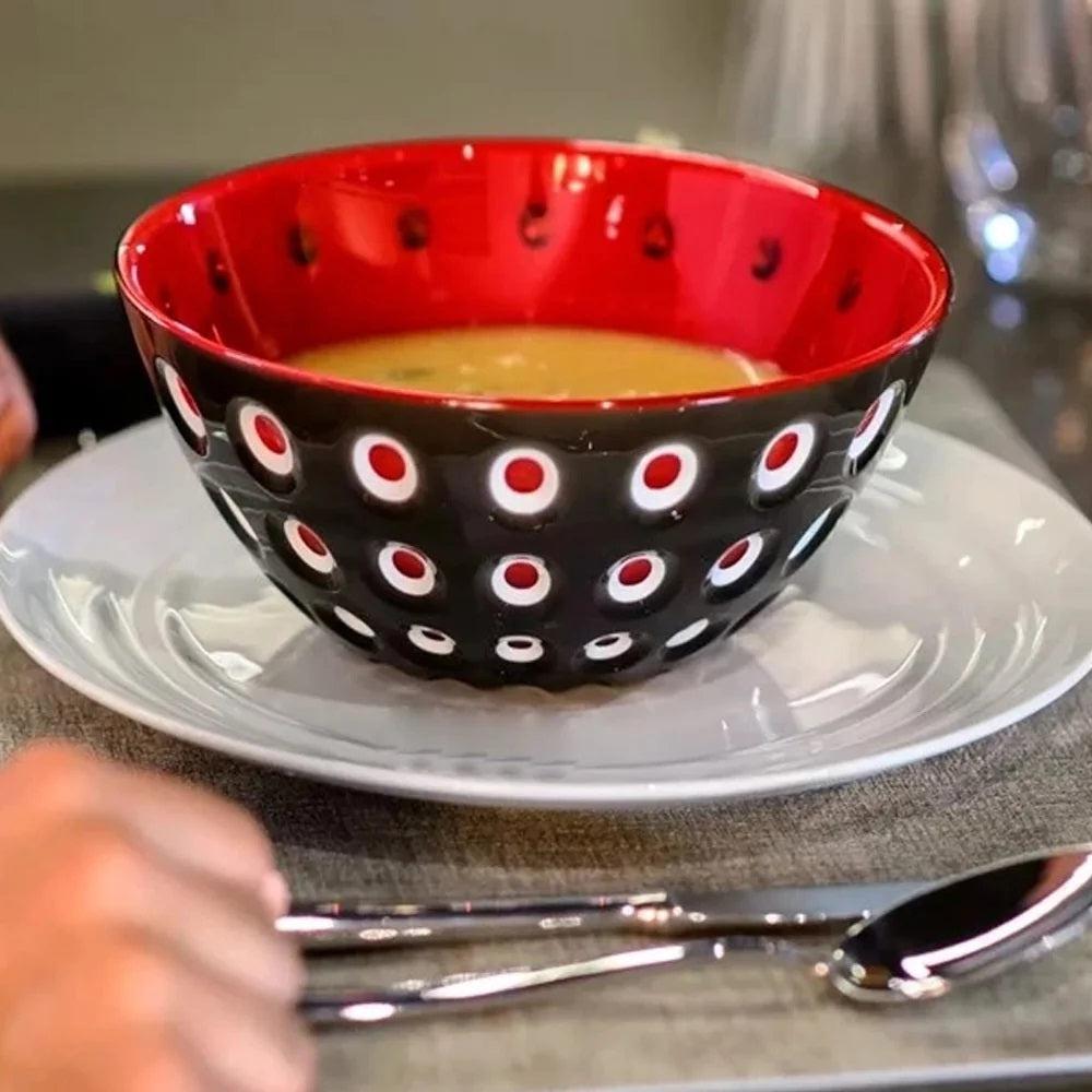 Bowl Le Murrine Guzzini 25 cms7#Negro