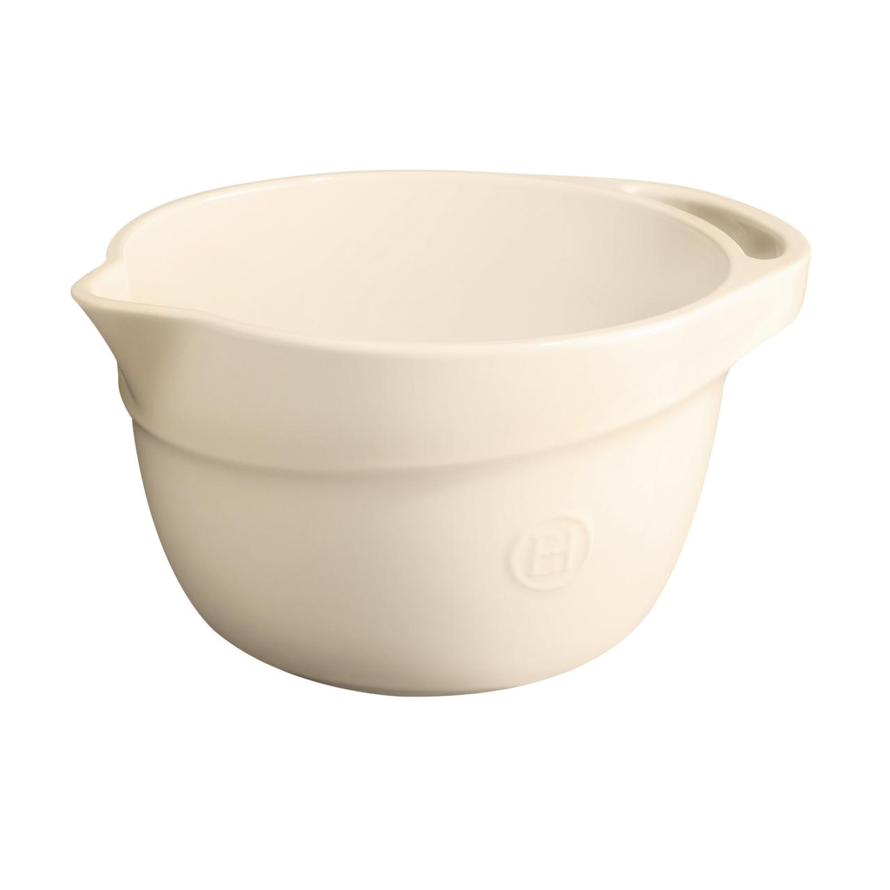 Bowl Para Mezclar Grande Crudo Emile Henry1#Beige