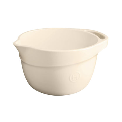 Bowl Para Mezclar Medio Crudo Emile Henry4#Beige