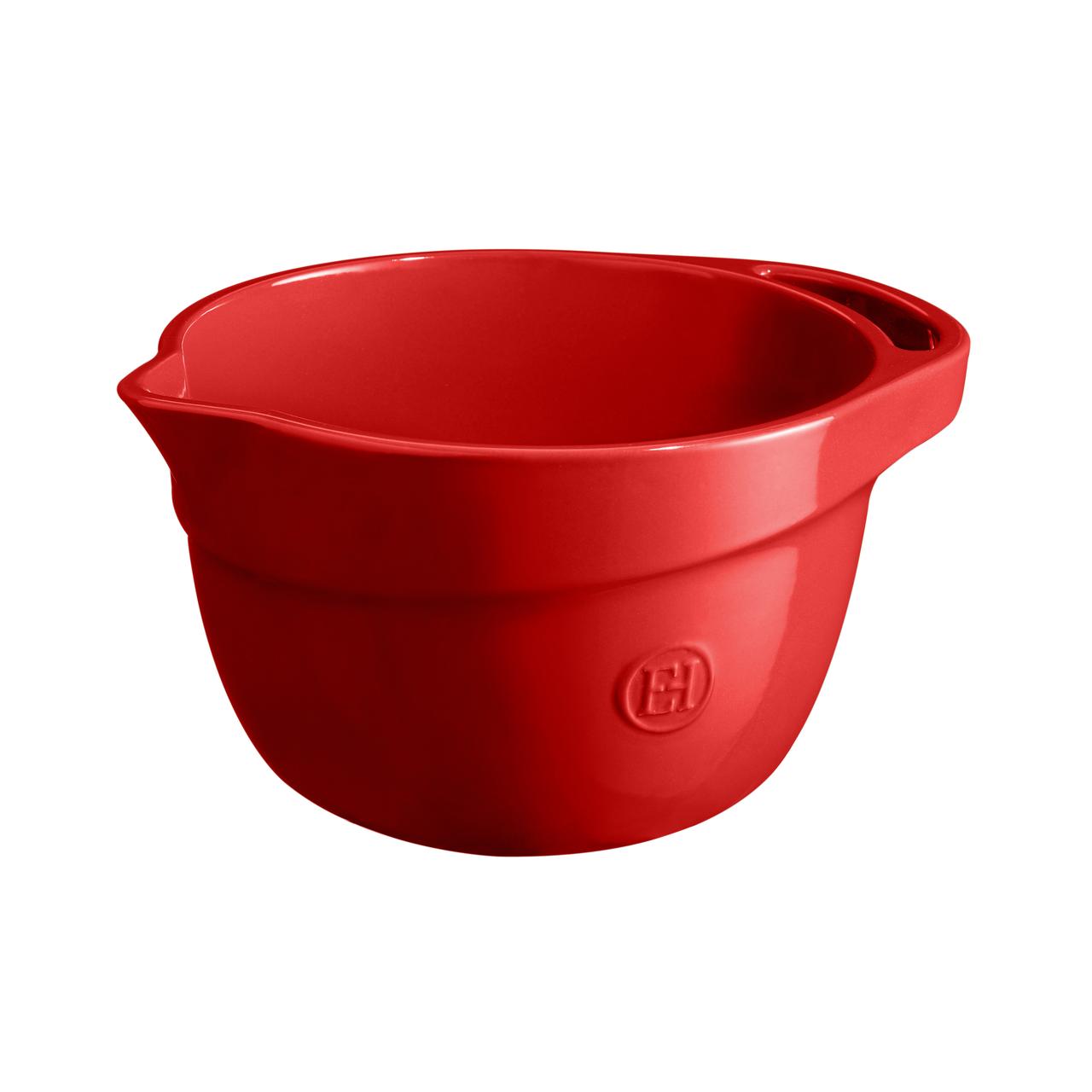 Bowl Para Mezclar Medio Rojo Emile Henry1#Rojo
