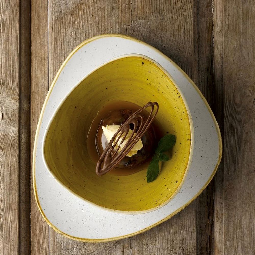 Bowl Stonecast Mostaza 23 Cms Churchill1#Amarillo