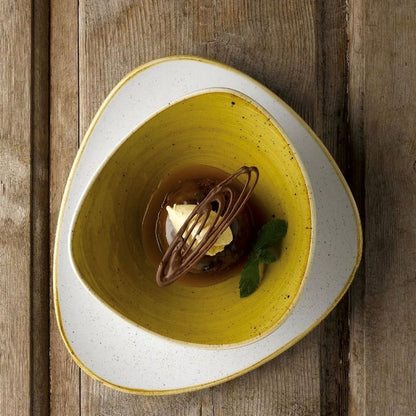 Bowl Stonecast Mostaza 23 Cms Churchill1#Amarillo
