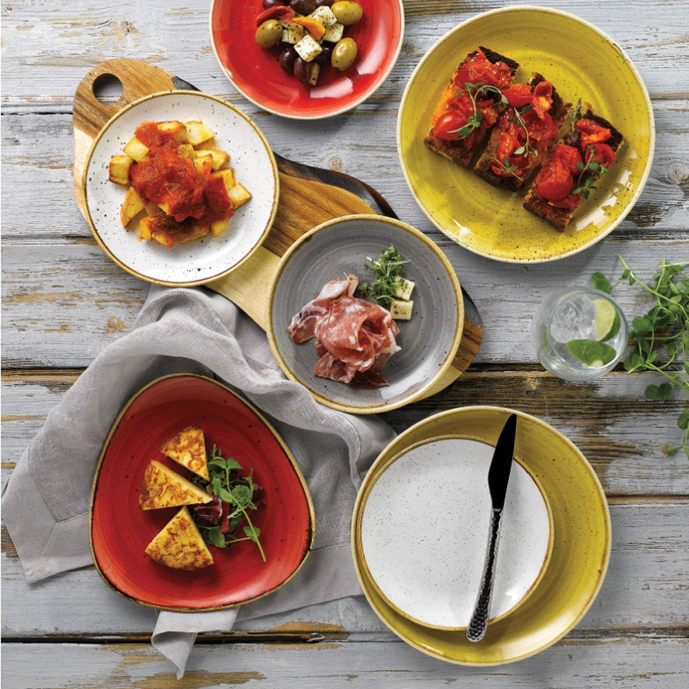 Bowl Stonecast Rojo Berry 23 Cms Churchill – Kitchen Center