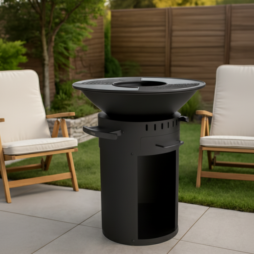 Brasero con Borde de Parrilla 68 cm FDV