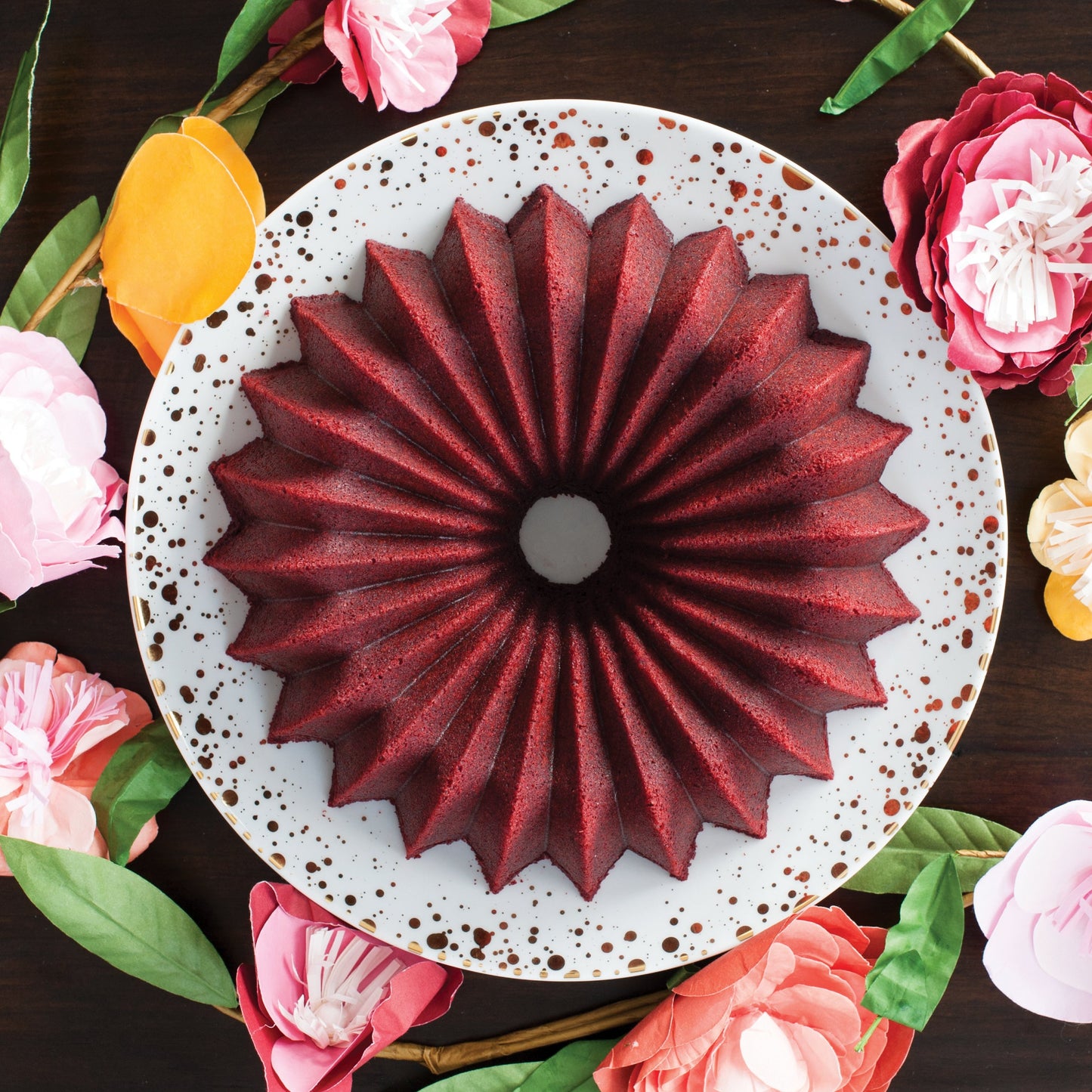 Molde para Queque Brillance Bundt Pan Nordic Ware
