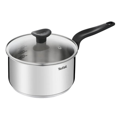 Cacerola 16 cm acero inoxidable Primary Tefal2#Gris