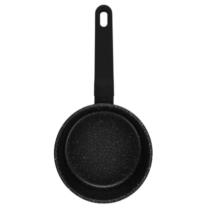 Cacerola Adelina Con Tapa De Cristal 1.45 Lts Fissman8#Negro